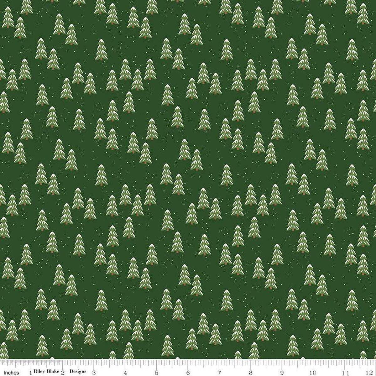 More Christmas Wishes Pines Forest by The RBD Designers for Riley Blake Designs - C16556-FOREST