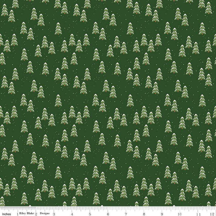 More Christmas Wishes Pines Forest by The RBD Designers for Riley Blake Designs - C16556-FOREST