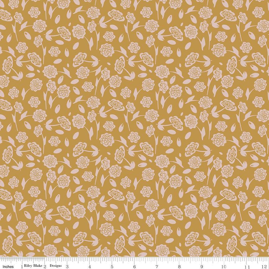 Honey Locust Peonies Honeycomb by Amber Johnson for Riley Blake Designs - C16273-HONEYCOMB