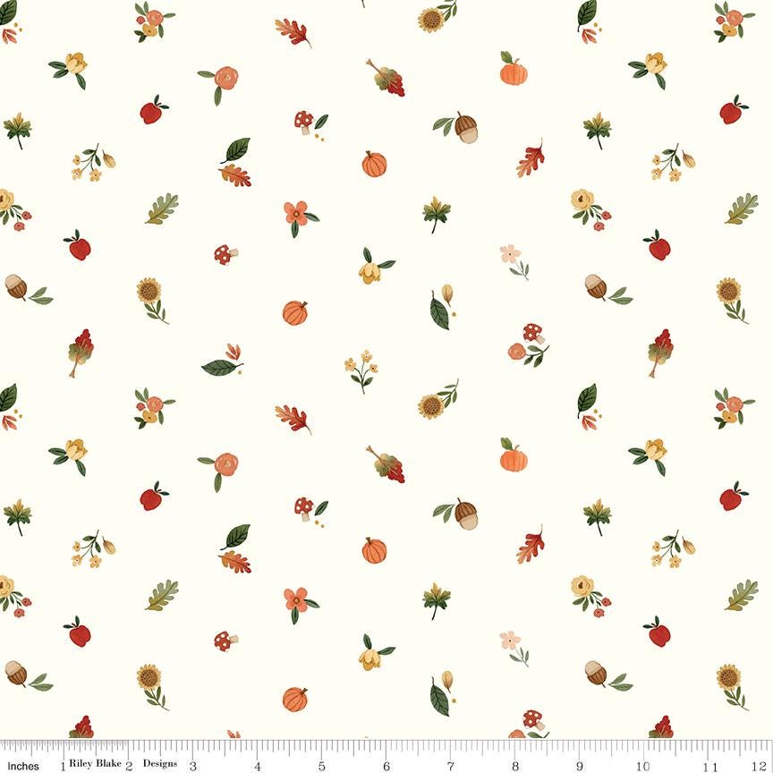 Happy Fall Days Fall Things Cloud by Kelsey Carlson for Riley Blake Designs - C16345-CLOUD