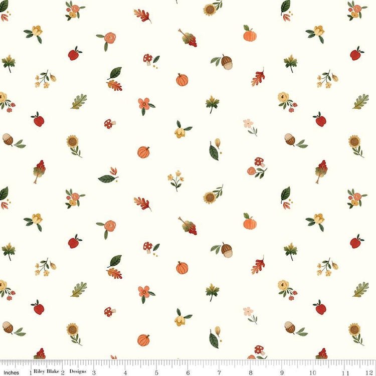 Happy Fall Days Fall Things Cloud by Kelsey Carlson for Riley Blake Designs - C16345-CLOUD