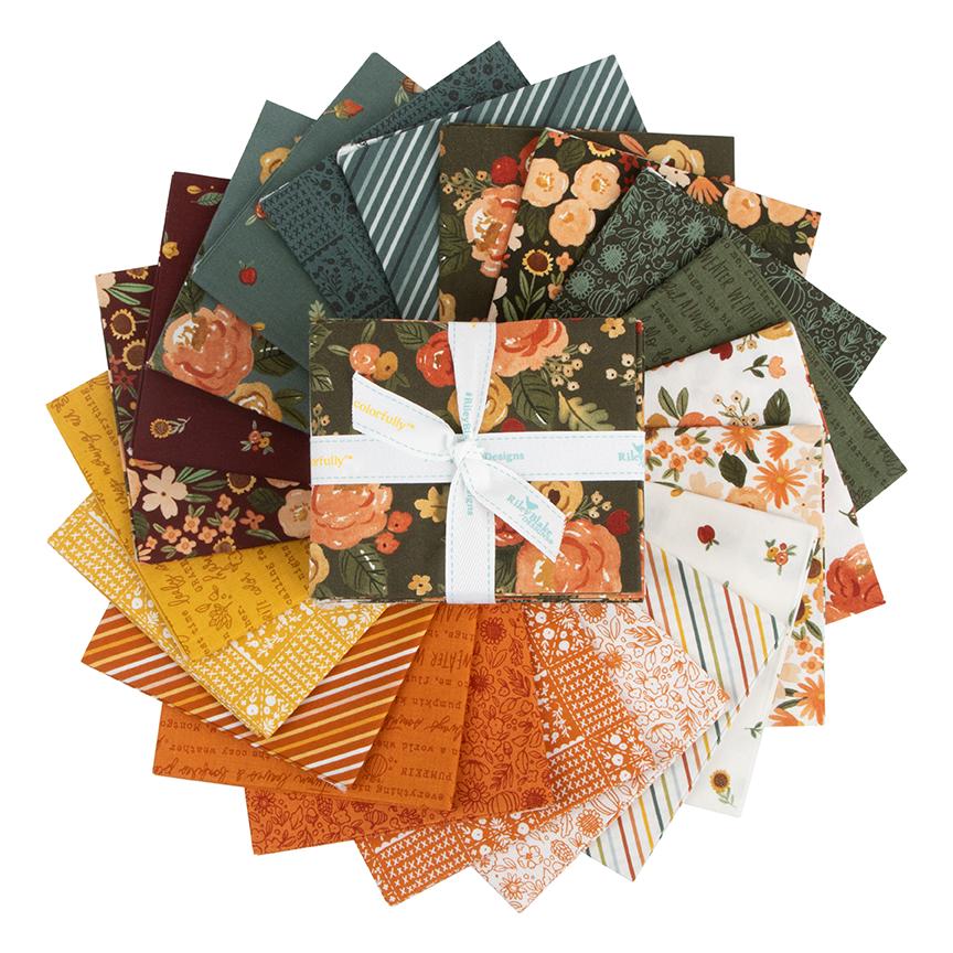 Happy Fall Days Fat Quarter Bundle for Riley Blake Designs - FQ-16340-21 (21 pieces)