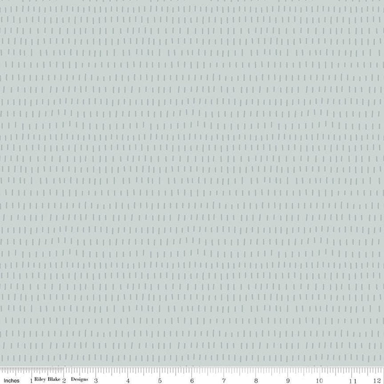 Cozy Bebe Dashes Light Blue by Simple Simon & Company for Riley Blake Designs - C16432-LTBLUE