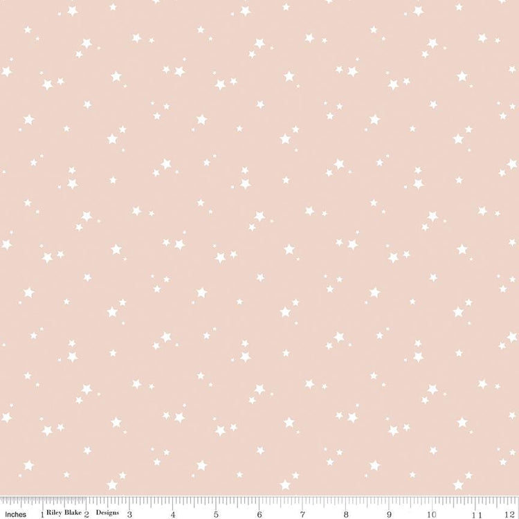 Cozy Bebe Stars Blush by Simple Simon & Company for Riley Blake Designs - C16434-BLUSH
