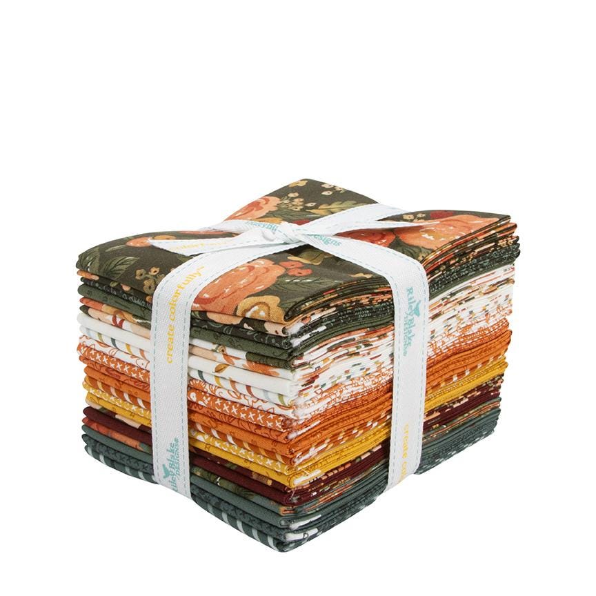 Happy Fall Days Fat Quarter Bundle for Riley Blake Designs - FQ-16340-21 (21 pieces)