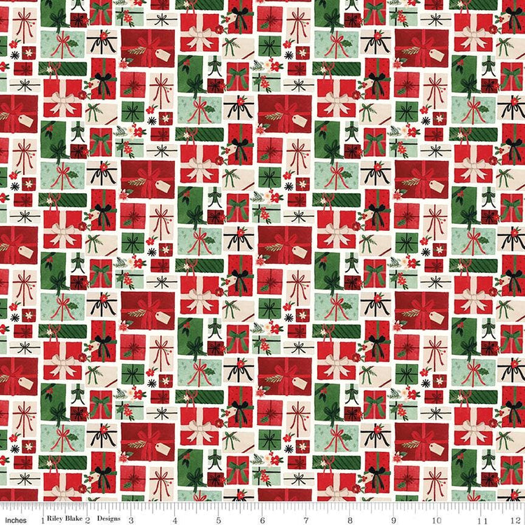 Charming Christmas Pretty Presents Cloud by Kelsey Carlson for Riley Blake Designs - C16352-CLOUD