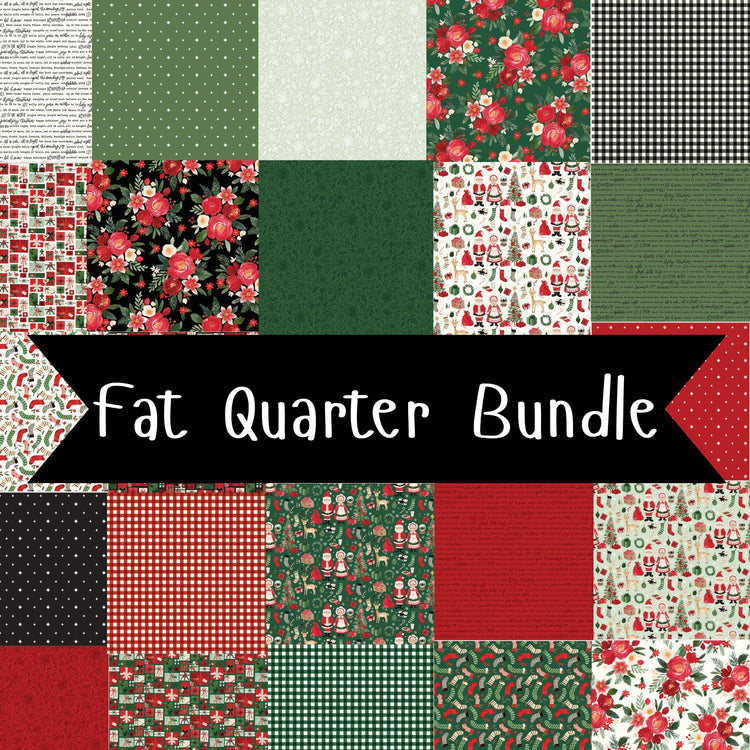 Charming Christmas Fat Quarter Bundle by Kelsey Carlson for Riley Blake Designs - FQ-16350-24 (24 pieces)