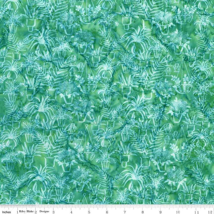 Expression Batiks Plant-Based Misty Teal by Sew Yeah Quilting for Riley Blake Designs - BT23325-273
