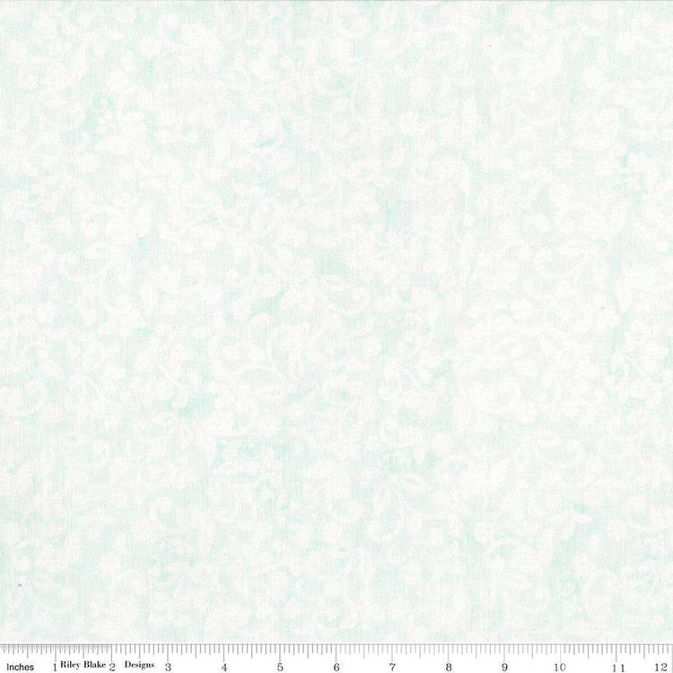 Expression Batiks Elementals Candy Coated Seafoam by Sew Yeah Quilting for Riley Blake Designs - BT21601-310
