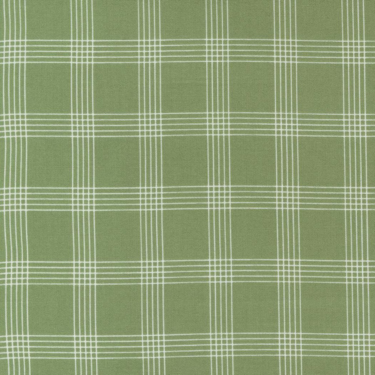 Nantucket Summer Plaid Checks Plaids Grass by Camille Roskelley for Moda Fabrics - 55262 16