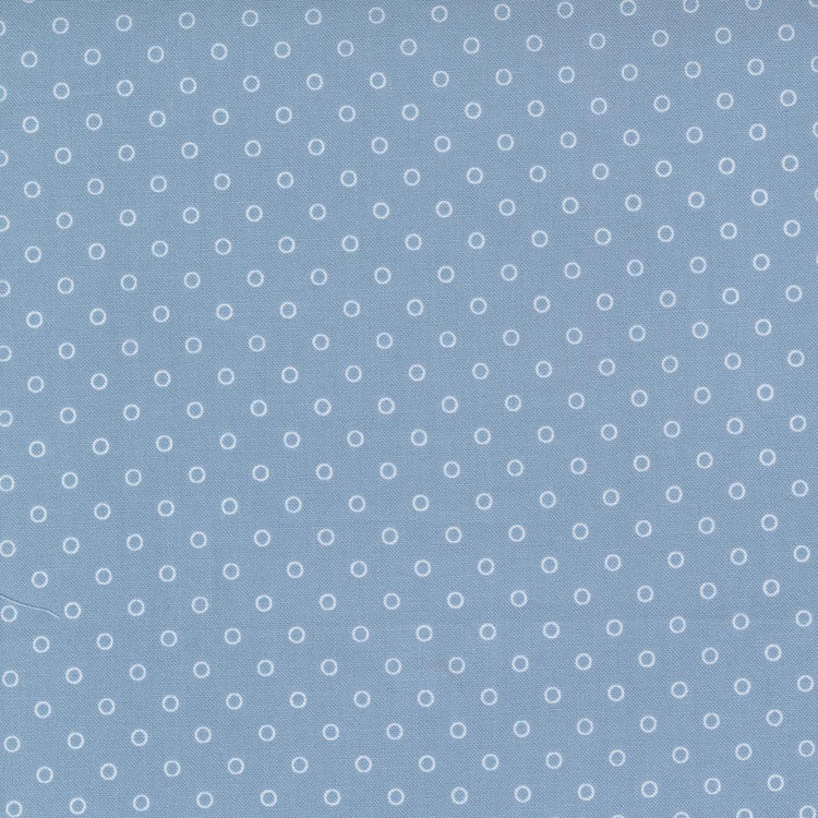 Nantucket Summer Smitten Dot Dots Light Blue by Camille Roskelley for Moda Fabrics - 55264 14
