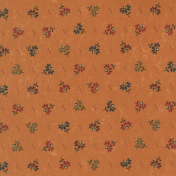 Wheatland Bittersweet Coneflowers Small Floral by Kansas Troubles Quilters for Moda Fabrics - 9793 17