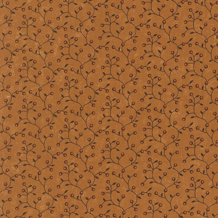 Wheatland Flax Bittersweet Blenders Vines Berry by Kansas Troubles Quilters for Moda Fabrics - 9796 12