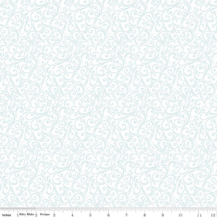 Winter Magic Winter Words White by Dani Mogstad for Riley Blake Designs - C16366-WHITE