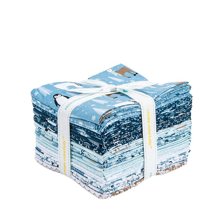 Winter Magic Fat Quarter Bundle by Dani Mogstad for Riley Blake Designs - FQ-16360-21 (21 pieces)