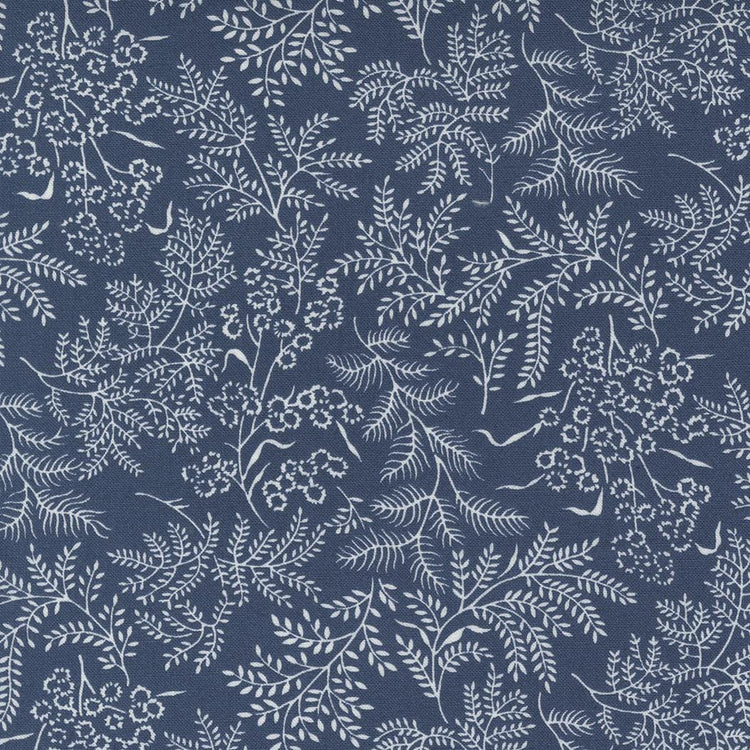 Nantucket Summer Sconset Landscape Nature Navy by Camille Roskelley for Moda Fabrics - 55261 23