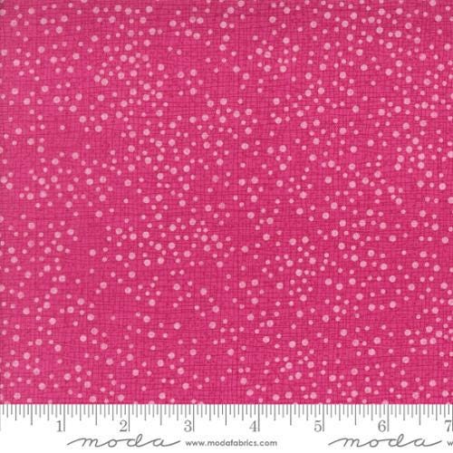 Dotty Thatched Fuchsia Basic Dots by Robin Pickens for Moda Fabrics - 48715 62