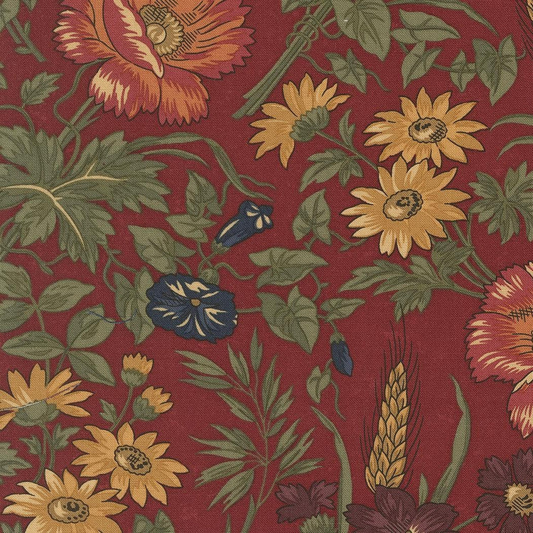 Wheatland Currant Wheatland Florals by Kansas Troubles Quilters for Moda Fabrics - 9790 13
