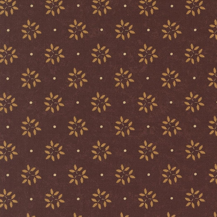 Wheatland Mulberry Leaf Trio Blenders Leaves by Kansas Troubles Quilters for Moda Fabrics - 9792 16