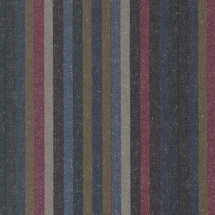 Prairie Gather Flan Brown Lumberjack Stripe Stripes by Primitive Gatherings for Moda Fabrics - 49310 20F