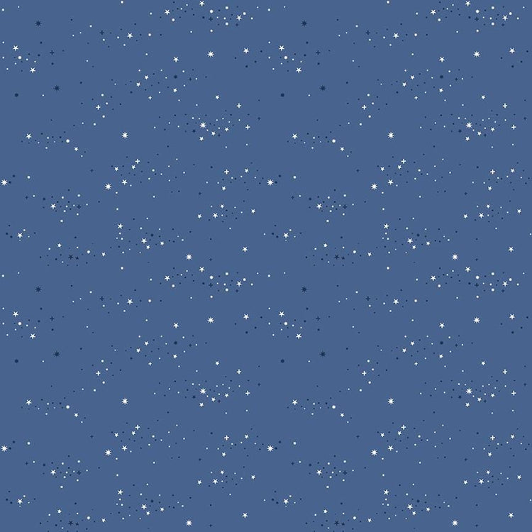 Essence Starlight Denim by Fran Gulick for Riley Blake Designs - C16463-DENIM