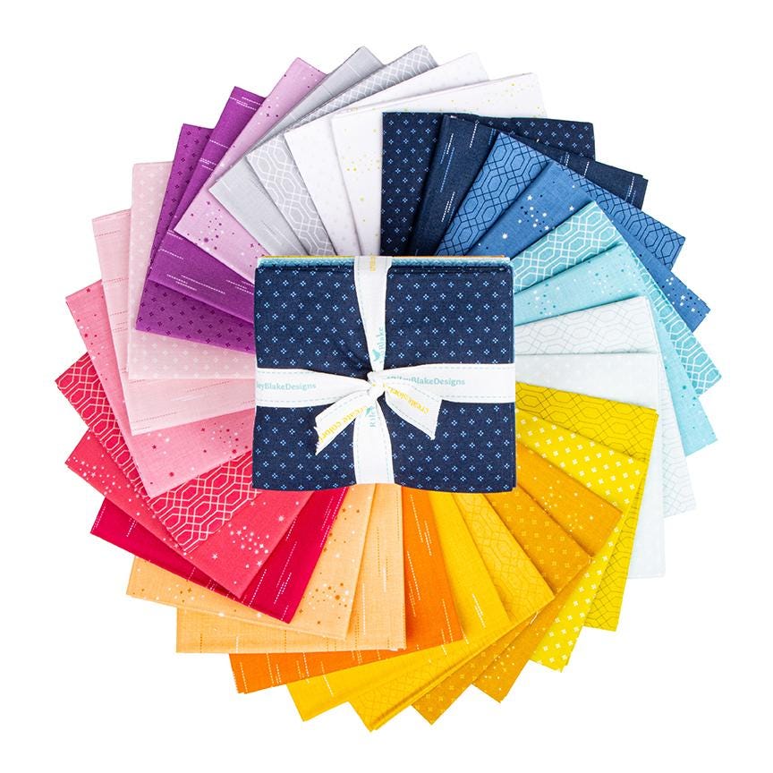Essence Fat Quarter Bundle by Fran Gulick for Riley Blake Designs - FQ-16460-30 (30 pieces)