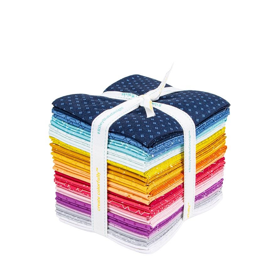 Essence Fat Quarter Bundle by Fran Gulick for Riley Blake Designs - FQ-16460-30 (30 pieces)