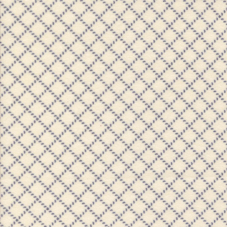 Prairie Gather Flan Porce Indig Stitched Grid Blenders Lattice by Primitive Gatherings for Moda Fabrics - 49315 27F