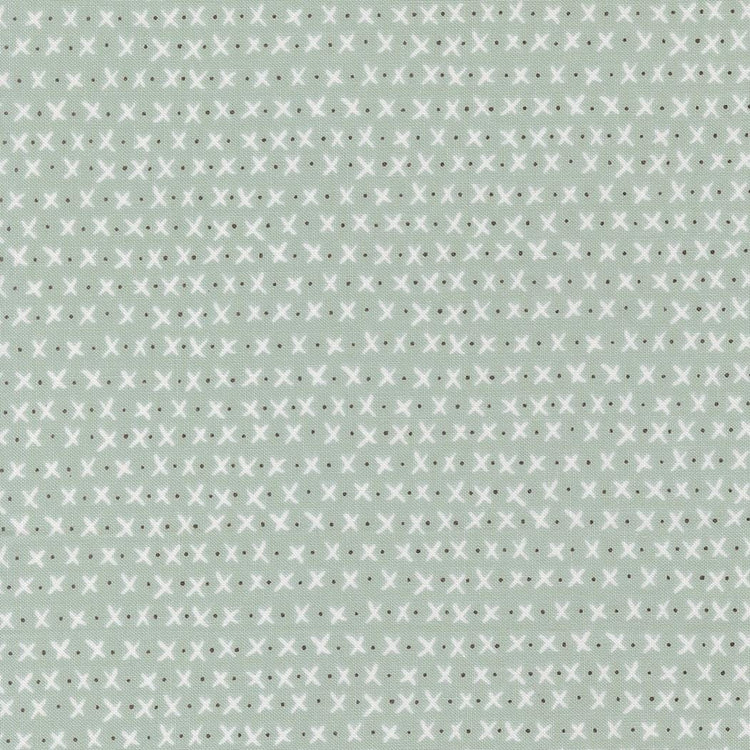 Lucky Xs and Os Blenders Sky by Sweetwater for Moda Fabrics - 55705 22