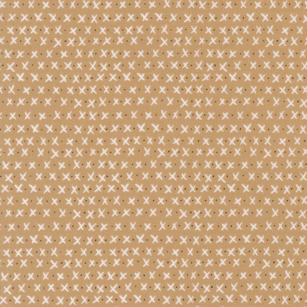 Lucky Xs and Os Blenders Cloud Sand by Sweetwater for Moda Fabrics - 55705 27