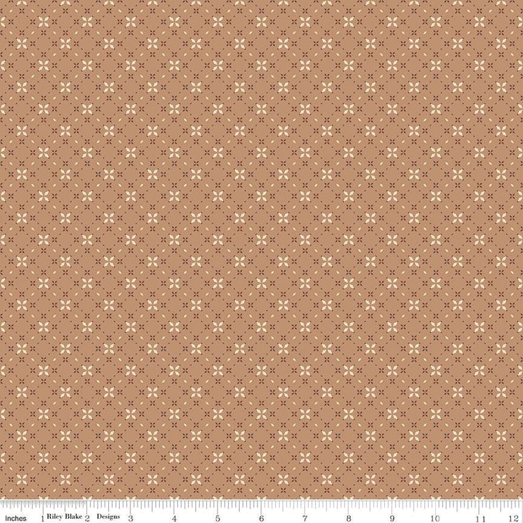Evening on the Prairie Geo Floral Sienna by Modern Prairie for Riley Blake Designs - C16749-SIENNA