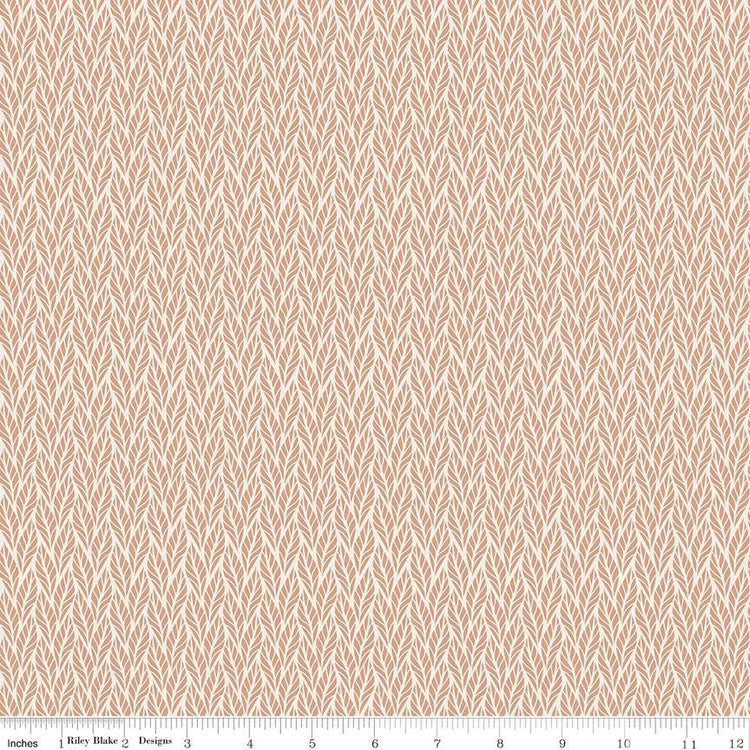 Evening on the Prairie Geo Leaves Beige by Modern Prairie for Riley Blake Designs - C16750-BEIGE