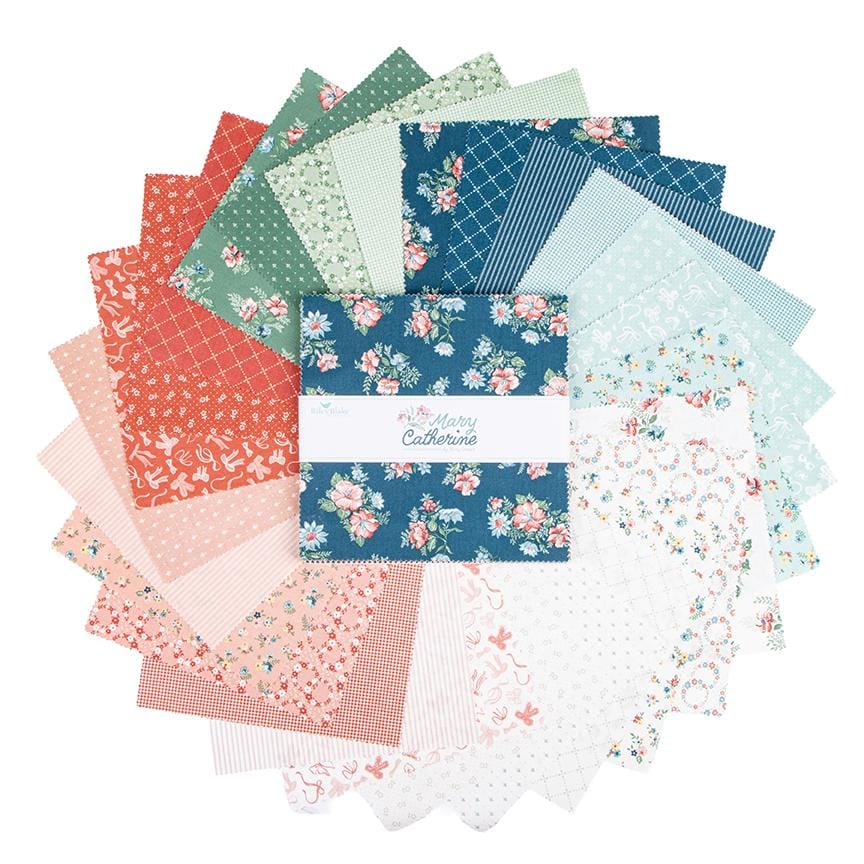 Mary Catherine 10" Stacker by Amy Smart for Riley Blake Deisgn Fabrics - 10-16700-42 - 42 pieces