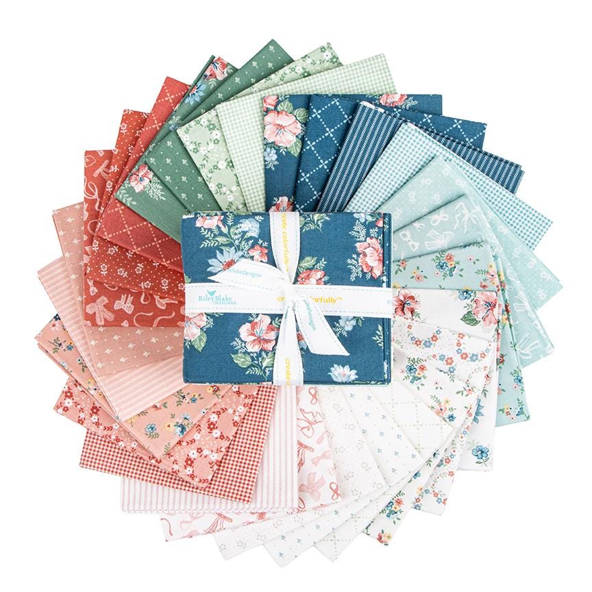 Mary Catherine Fat Quarter Bundle by Amy Smart for Riley Blake Designs - FQ-16700-27 (27 pieces)