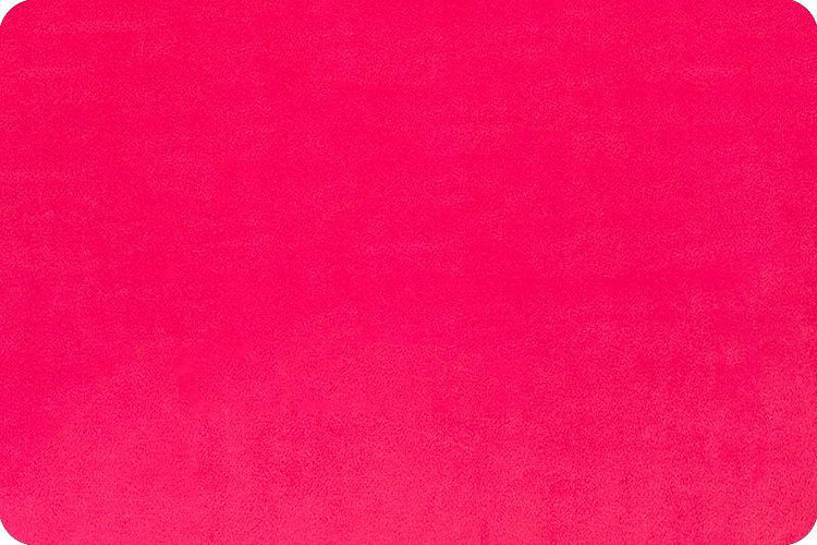Quilting Cuddle Solid Fuchsia by Shannon Fabrics