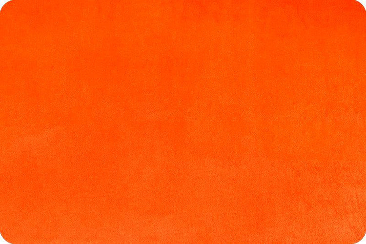 Quilting Cuddle Solid Mandarin by Shannon Fabrics