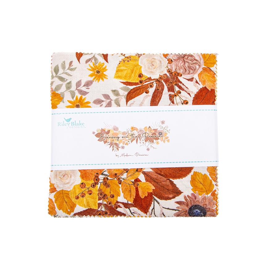Evening on the Prairie 5 Inch Stacker by Modern Prairie for Riley Blake Fabrics - 5-16740-42