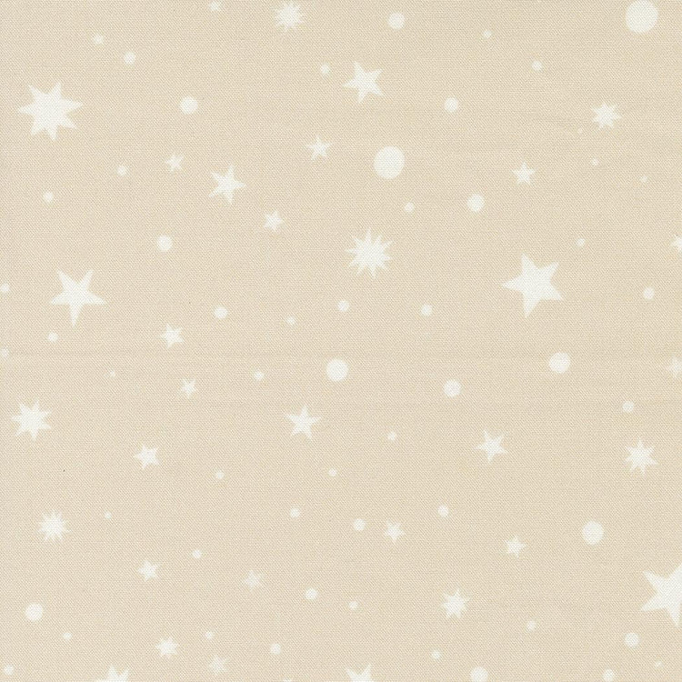 To The Moon And Back Taupe Stardust Blenders by Paper + Cloth for Moda Fabrics - 25903 12