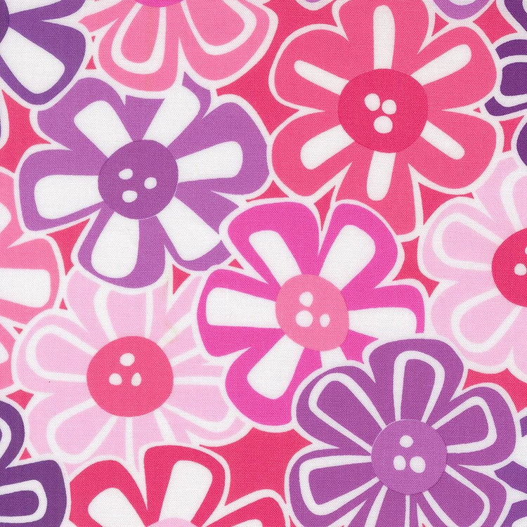 Pick Me Petal Pickin Petunia Florals by Me and My Sister Designs for Moda Fabrics - 22490 13