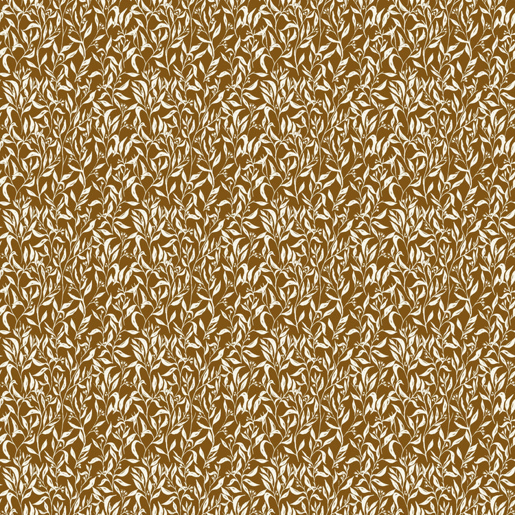 Let's Wander Leaflets Brown by Casey Cometti for Riley Blake Designs - C16884-BROWN