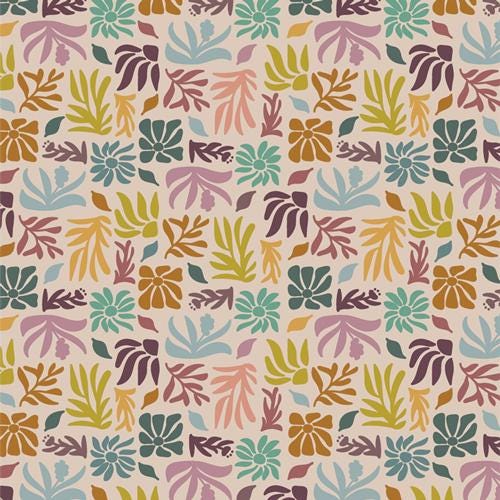 GeoBloom Botanical Tiles by Brooke Shankland for Art Gallery Fabrics - SBC-GB-1010