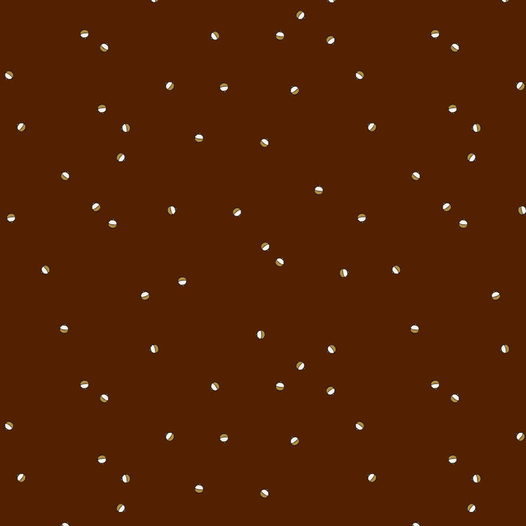 Let's Wander Bobbers Brown by Casey Cometti for Riley Blake Designs - C16885-BROWN