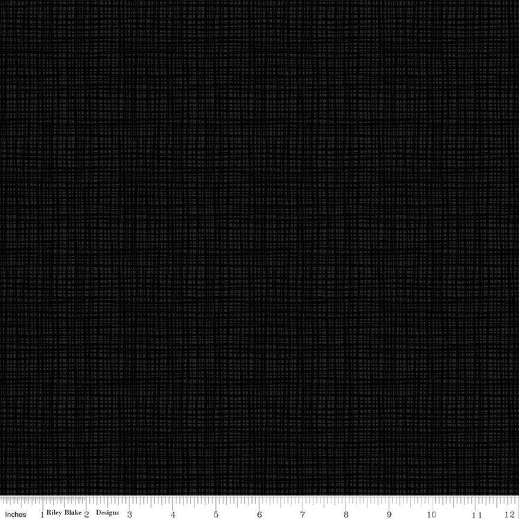 Black Texture by Sandy Gervais for Riley Blake Designs