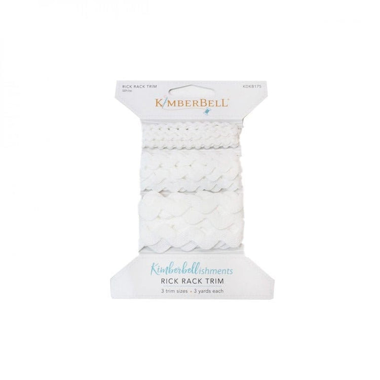 Kimberbell Rick Rack Embellishments (white and black)