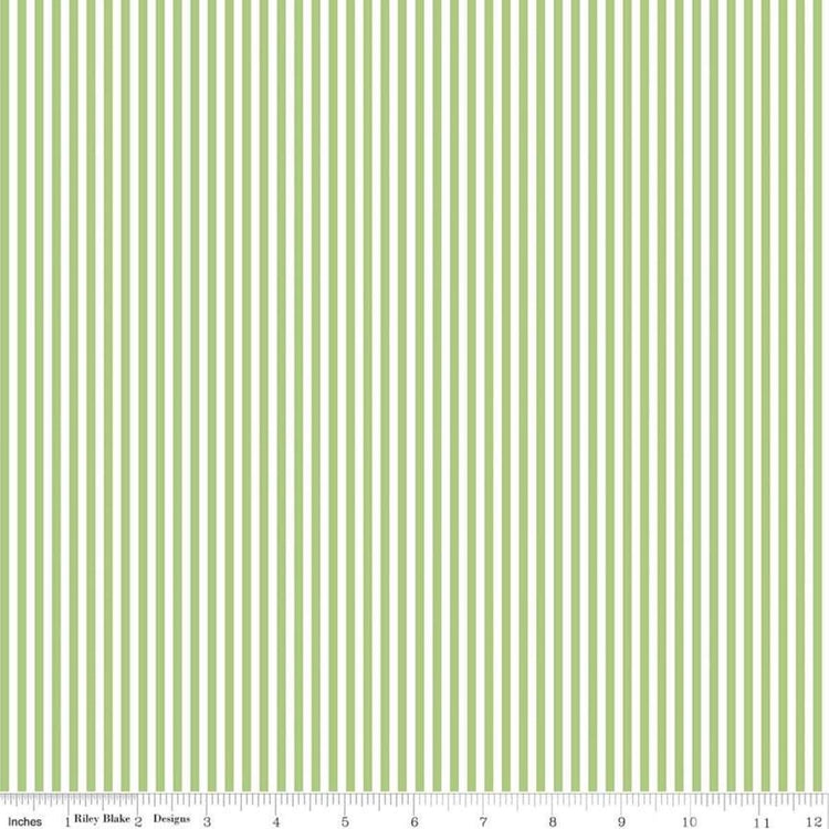 Green 1/8 Stripe by Riley Blake Designs
