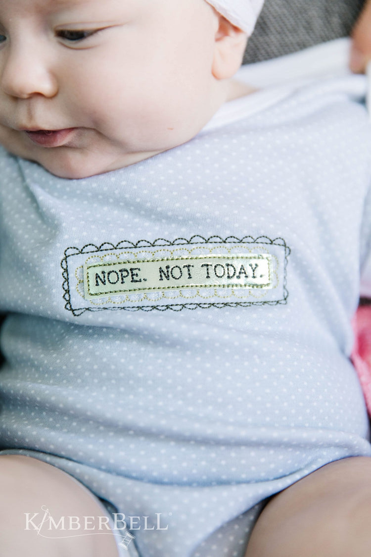 Sweet & Snarky: Kimberblank Appliques by Kimberbell Designs
