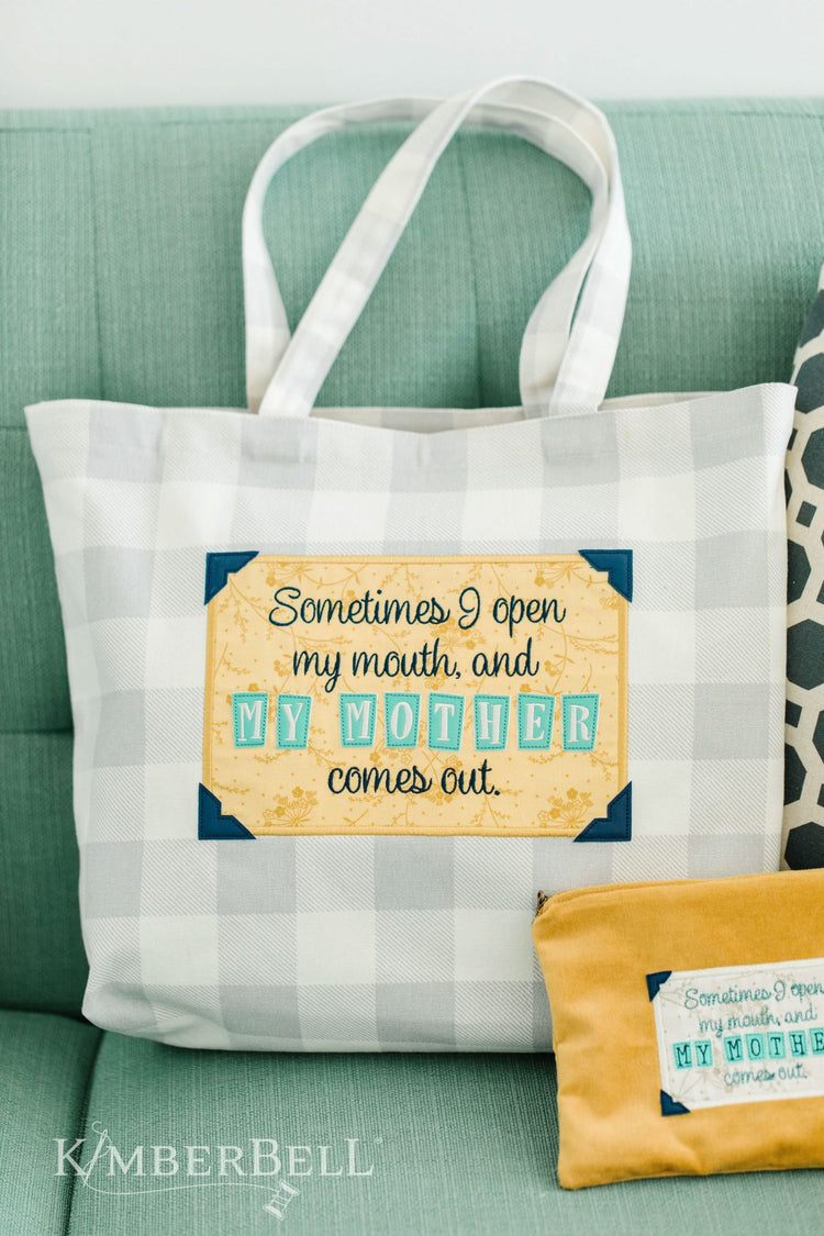 Sweet & Snarky: Kimberblank Appliques by Kimberbell Designs