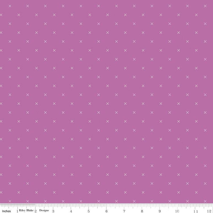 Plum Bee Cross Stitch by Lori Holt of Bee in my Bonnet for Riley Blake Designs