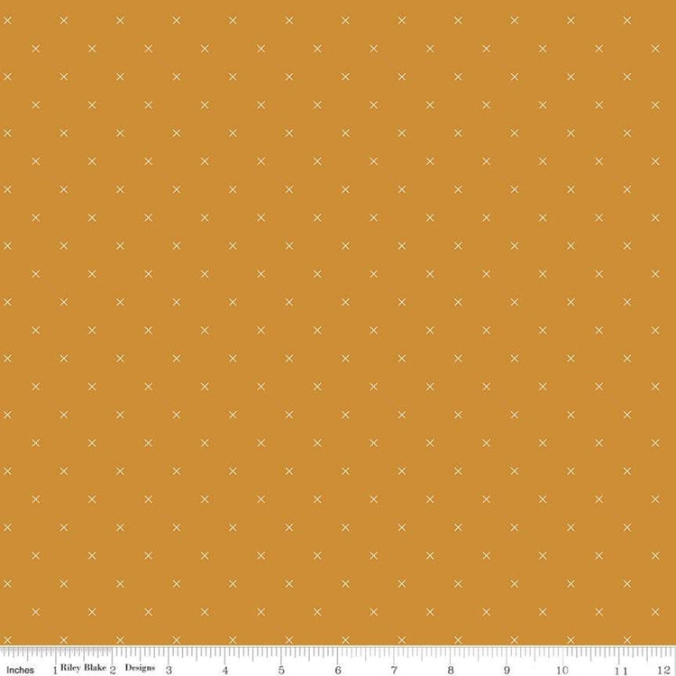 Butterscotch Bee Cross Stitch by Lori Holt of Bee in my Bonnet for Riley Blake Designs