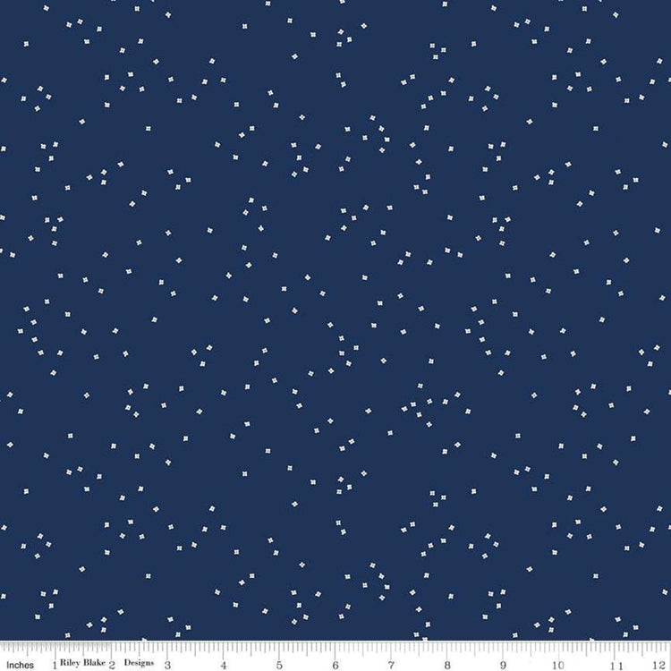 Blossom Navy by Christopher Thompson for Riley Blake Designs